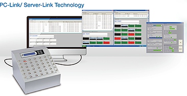 PC-Link Anschluss vom USB-Tester an USB-Kopierer