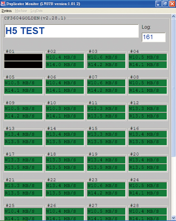 USB-Tester Ergebnis Report