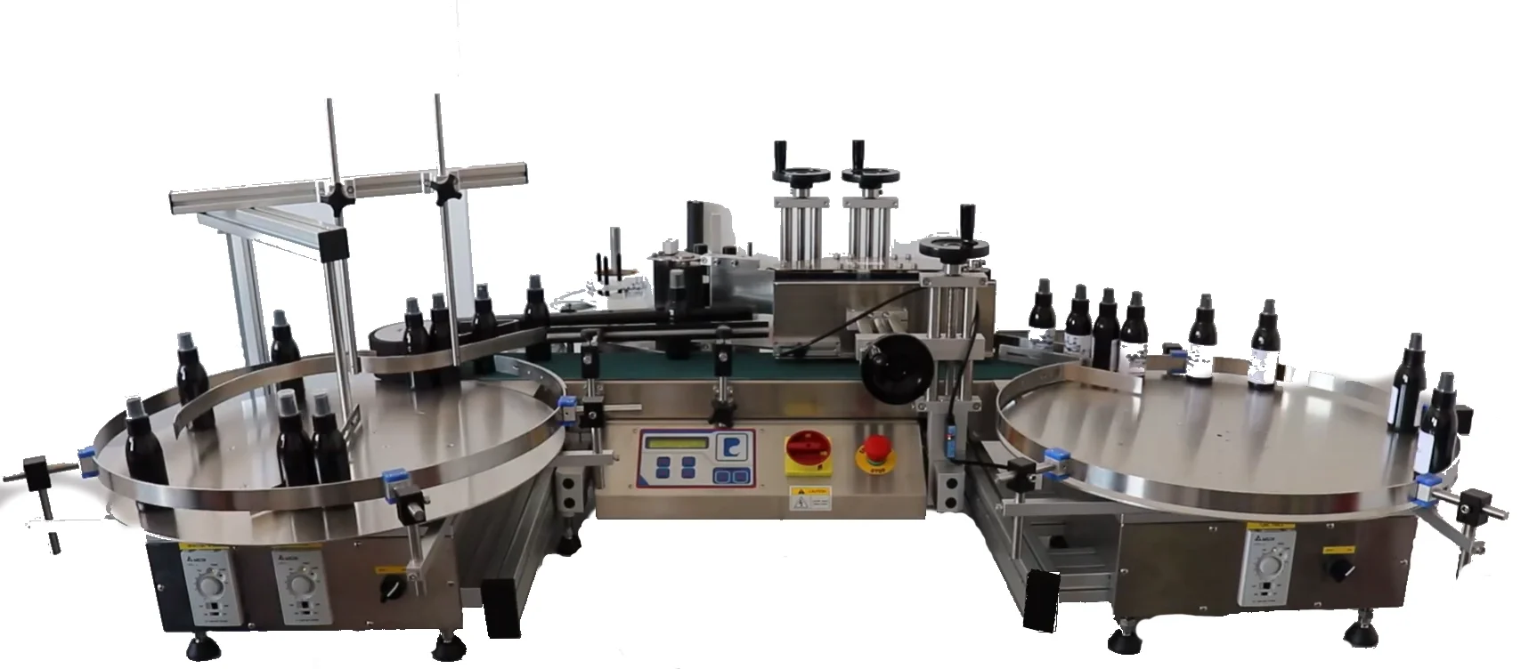 ELF-50 Flaschenetikettiermaschine mit Turntable