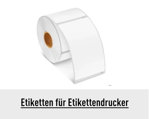 Etikettenrollen für Etikettendrucker