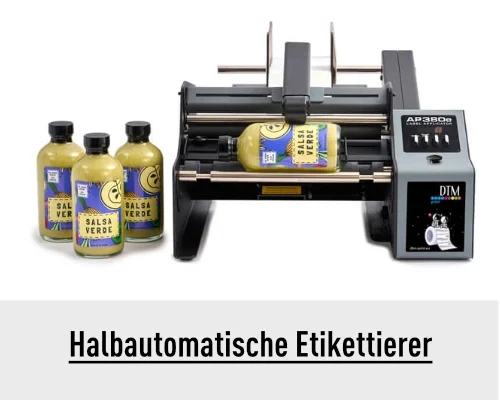 Halbautomatische Etikettierer