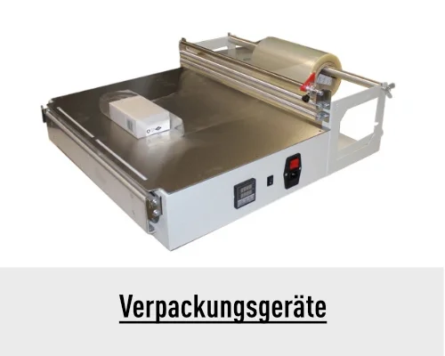 Verpackungslösungen -  Cellophanierer und Folien-Schrumpfgeräte