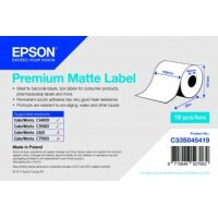 Premium Matte Label - Continuous Roll: 102mm x 35m