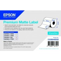 Premium Matte Label - Die-cut Roll: 102mm x 76mm, 440 labels