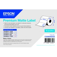 Premium Matte Label - Die-cut Roll: 102mm x 152mm, 225...