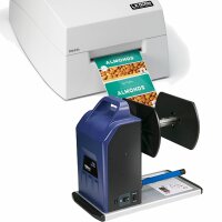 Bundle - Primera LX500e &ndash; Farbetikettendrucker inkl. Etikettenaufwickler RW-4 Rewinder