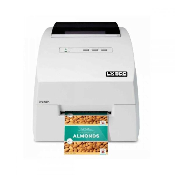 DTM Primera LX500ec – Farbetikettendrucker mit Schneider