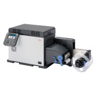 OKI Pro1050 5-farb Etikettendrucker mit weißem Toner
