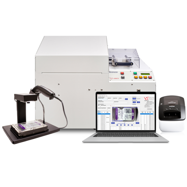 Verity Systems SDD Master NSA zugelassener Degausser