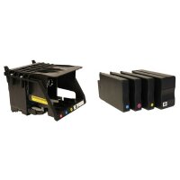 LX1000e/LX2000e replacement printhead KIT includes one starter ink set of CMYK inks