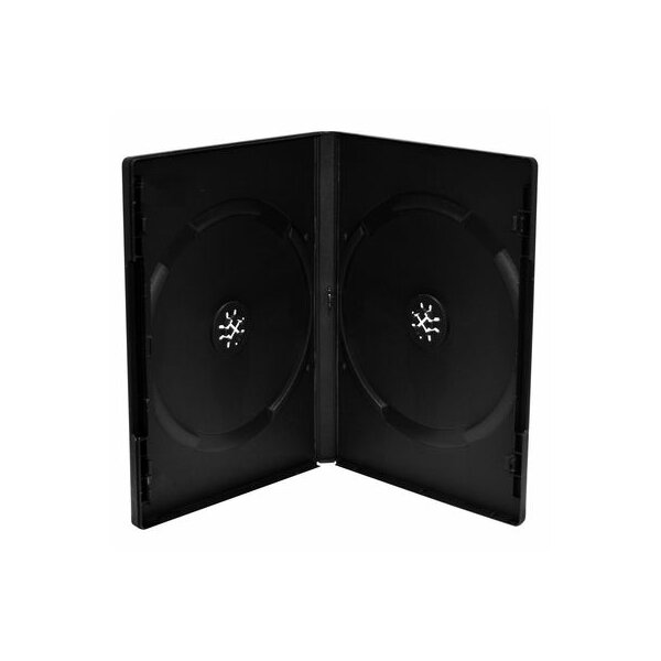 DVD Box 2 DVD PP black