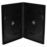 DVDBox 2 DVDs slimline black highgrade