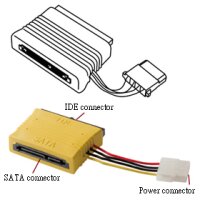 Adapter for IDE Harddisks