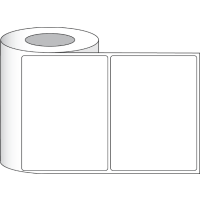 Etikettenrolle -  Paper High Gloss (HG) - Größe 203 x 152 mm (8" x 6" ) - 425 Etiketten - Etikettenrolle 76mm (3") Kern  /  152mm (6") Außen
