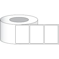 Etikettenrolle -  Paper High Gloss (HG) - Größe 102 x 76 mm (4" x 3" ) - 850 Etiketten - Etikettenrolle 76mm (3") Kern  /  152mm (6") Außen