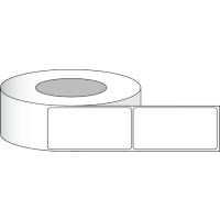 Etikettenrolle -  Paper High Gloss (HG) - Gr&ouml;&szlig;e 102 x 203 mm (4&quot; x 8&quot; ) - 325 Etiketten - Etikettenrolle 76mm (3&quot;) Kern  /  152mm (6&quot;) Au&szlig;en