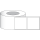 Etikettenrolle -  Poly White Gloss (PWG) - Größe 102 x 76 mm (4" x 3"  ) - 850 Etiketten - Etikettenrolle 76mm (3") Kern  /  152mm (6") Außen