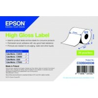 High Gloss Label - Continuous Roll: 51mm x 33m