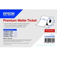 Premium Matte Ticket - Roll: 80mm x 50m