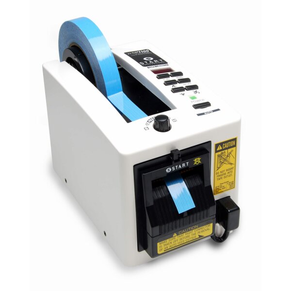 START ZCM1100K – Elektrischer Klebeband‐Spender mit Sicherheits-Guard & Creaser, 13–30 mm Bandbreite
