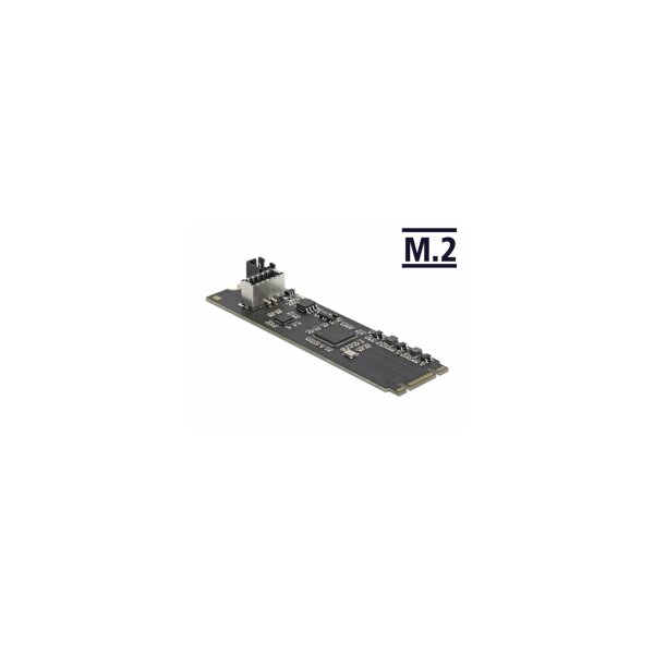 M.2 Key B+M Stecker zu 1 x intern USB 3.2 Gen 2 Key A 20 Pin Buchse