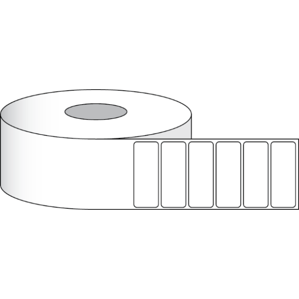 Etikettenrolle - DTM Paper Matte (M) - Größe 102 x 38 mm - Kern 76 mm