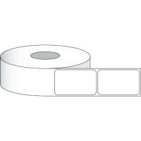 Etikettenrolle - DTM Poly White Matte (PWM) -...