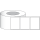 Etikettenrolle -  Poly White Matte (PWM) - Größe 102 x 76 mm (4" x 3" ) - 800 Etiketten - Etikettenrolle 76mm (3") Kern  /  152mm (6") Außen