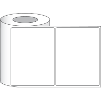 Etikettenrolle - DTM Poly White Matte Advanced (PWMA) -...