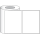 Etikettenrolle - DTM Poly White Matte Advanced (PWMA) - Größe 203 x 152 mm - Kern 76 mm