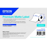 Premium Matte Label - Continuous Roll: 203mm x 60m