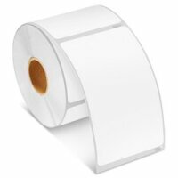 Etikettenrolle - DTM DryToner Paper High Gloss (RHG) - Gr&ouml;&szlig;e 76 x 102 mm (3&quot; x 4&quot; ) - 625 Etiketten  - Etikettenrolle 76mm (3&quot;) Kern  /  152mm (6&quot;) Au&szlig;en