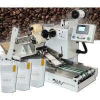 LAB510COF Etikettiermaschine für Kaffeebeutel und...