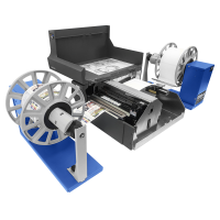 DTM RW-8 Label Rewinder/Unwinder für Rollenbreite bis zu 220 mm (8,66") und 250 mm (10’’) Durchmesser