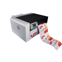 Restposten - VIP COLOR VP600 Etikettendrucker inkl. externer Abwickler, Druckkopf und Tintenset (Einzelstück aus Teststellung)