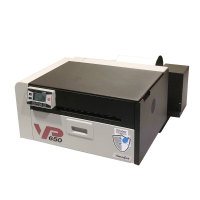 BUNDLE VIP COLOR VP650 Etikettendrucker inkl. externer...