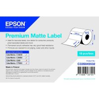 Premium Matte Label - Coil: 220mm x 750m