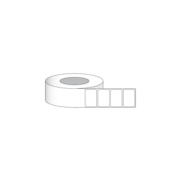 Etikettenrolle - DTM EcoTec Poly Clear Gloss R90 - Größe 76 x 51 mm - Kern 76 mm