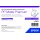PP Matte Label Premium, Die-cut Fanfold Sheets with Sprockets, 203mm x 152mm, 1000 Labels
