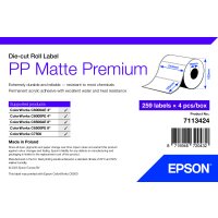 PP Matte Label Premium, Die-cut Roll, 105mm x 210mm, 259...