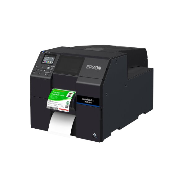 Epson ColorWorks D6000Pe – 4″ Farbetikettendrucker mit Peeler (Dye)