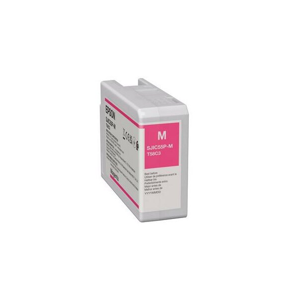 SJIC55(M) - Epson ColorWorks D6000/D6500 (Dye-Tinte) Tintenparone (magenta)