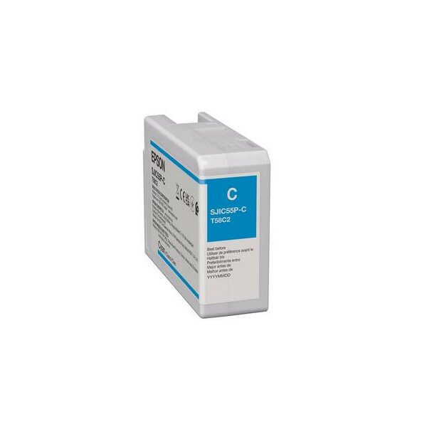 SJIC55(C) - Epson ColorWorks D6000/D6500 (Dye-Tinte) Tintenparone (Cyan)