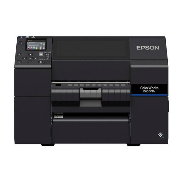 Epson ColorWorks D6500Pe – 4″ Farbetikettendrucker mit Peeler (Dye)