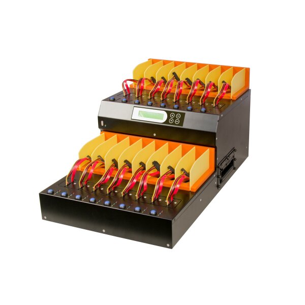 UReach MT1600G – 1-zu-15 SATA/SSD HDD/SSD Duplicator & Secure Eraser (150 MB/s, Multi-Interface)