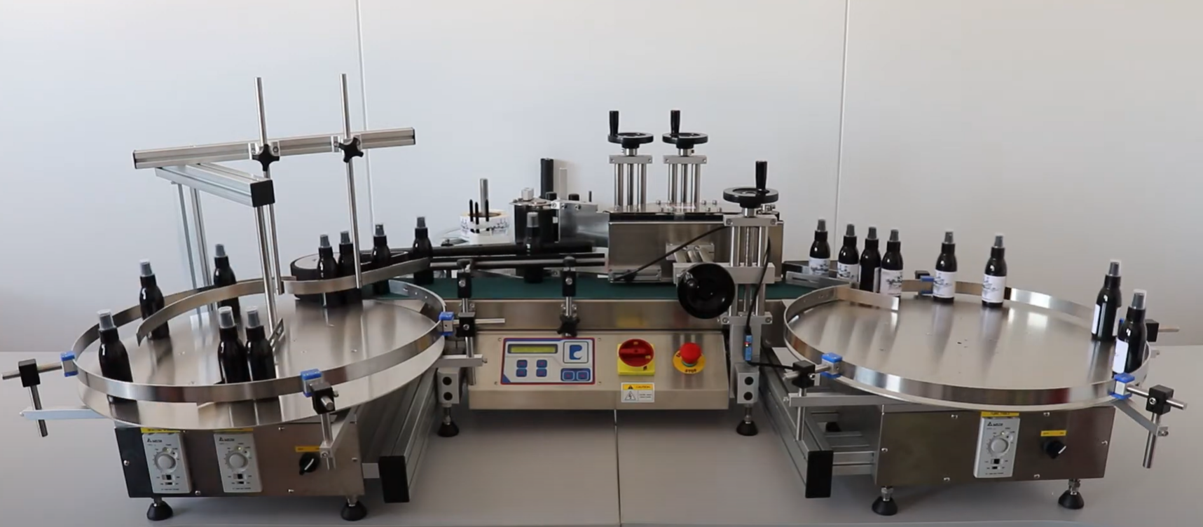 Etikettiermaschine ELF-50 mit Drehteller